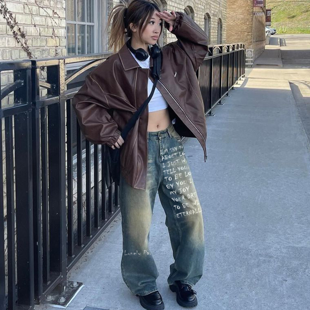 3endlesss. Retro Clean-Fit Distressed Loose Jeans