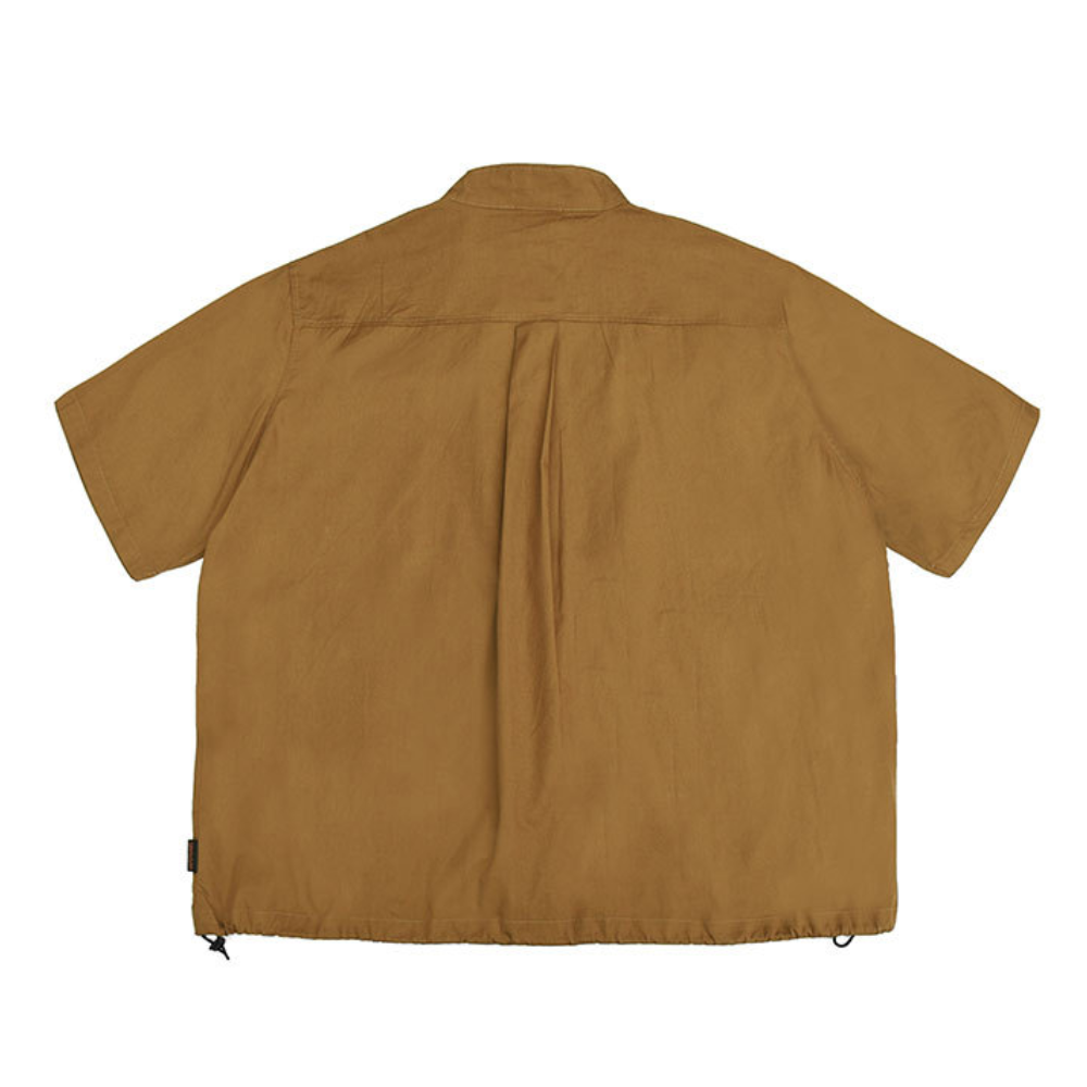 Vintage Multi-Pocket Solid Shirt