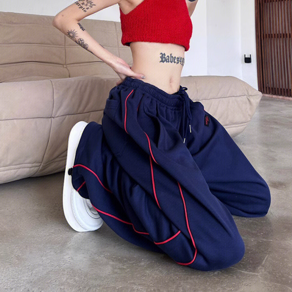 Retro Loose Slim Fit Sweatpants