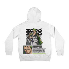 Evokyn Embroidered Roronoa Zoro Hoodie Details