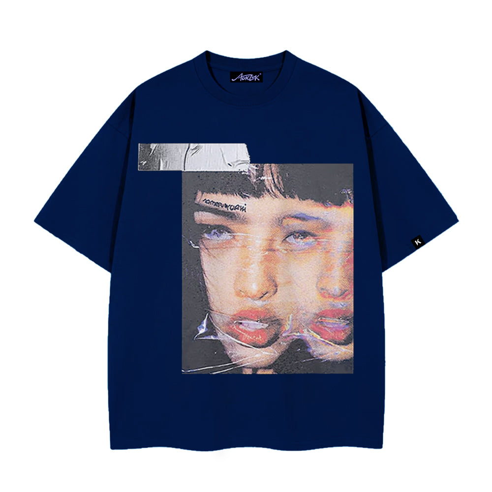 AokLok Weakness Graphic Cotton T-shirt