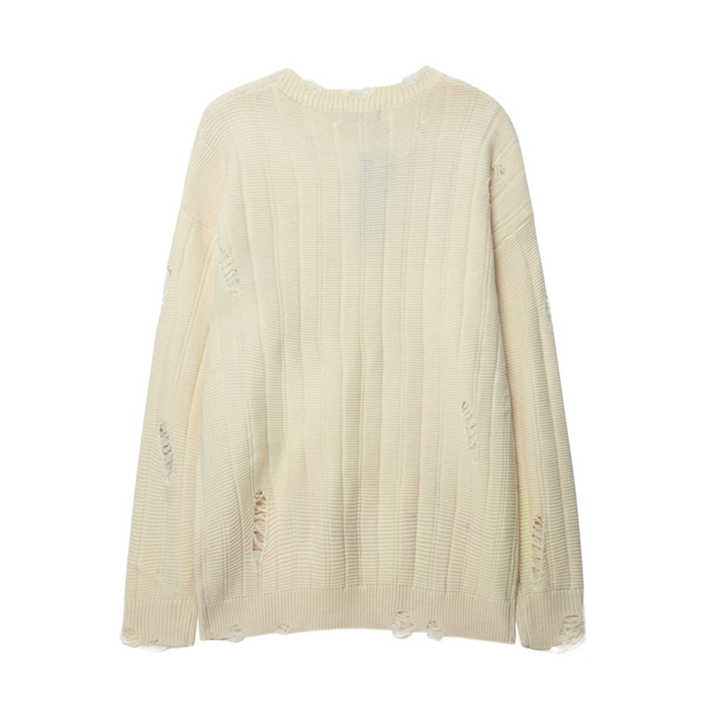 Vintage Cross Hole Sweater