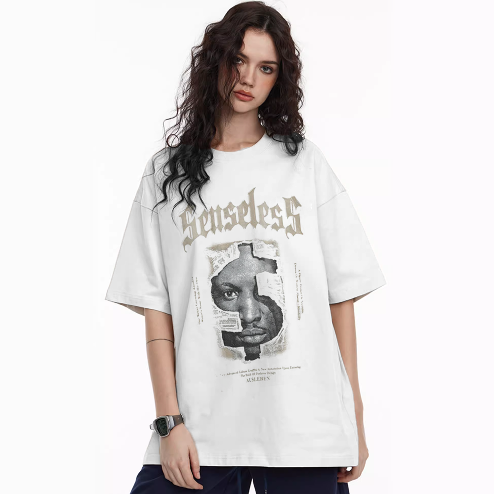 American Street Masked Men Graphic T-shirt