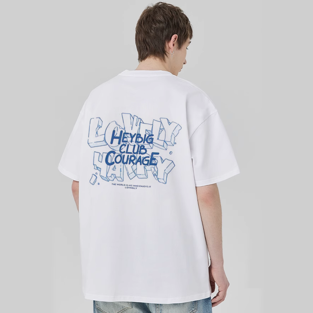 3D Letters T-Shirt