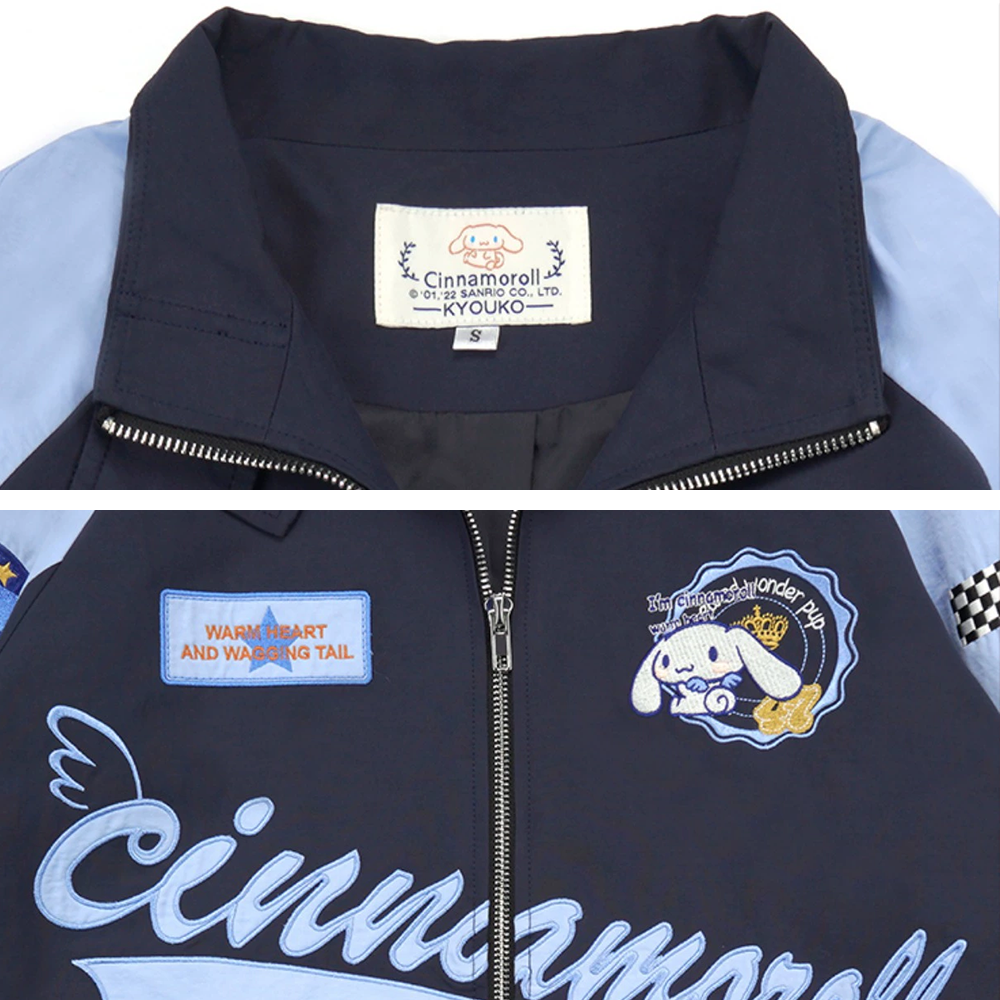 Cute Cartoon Embroidery Jacket