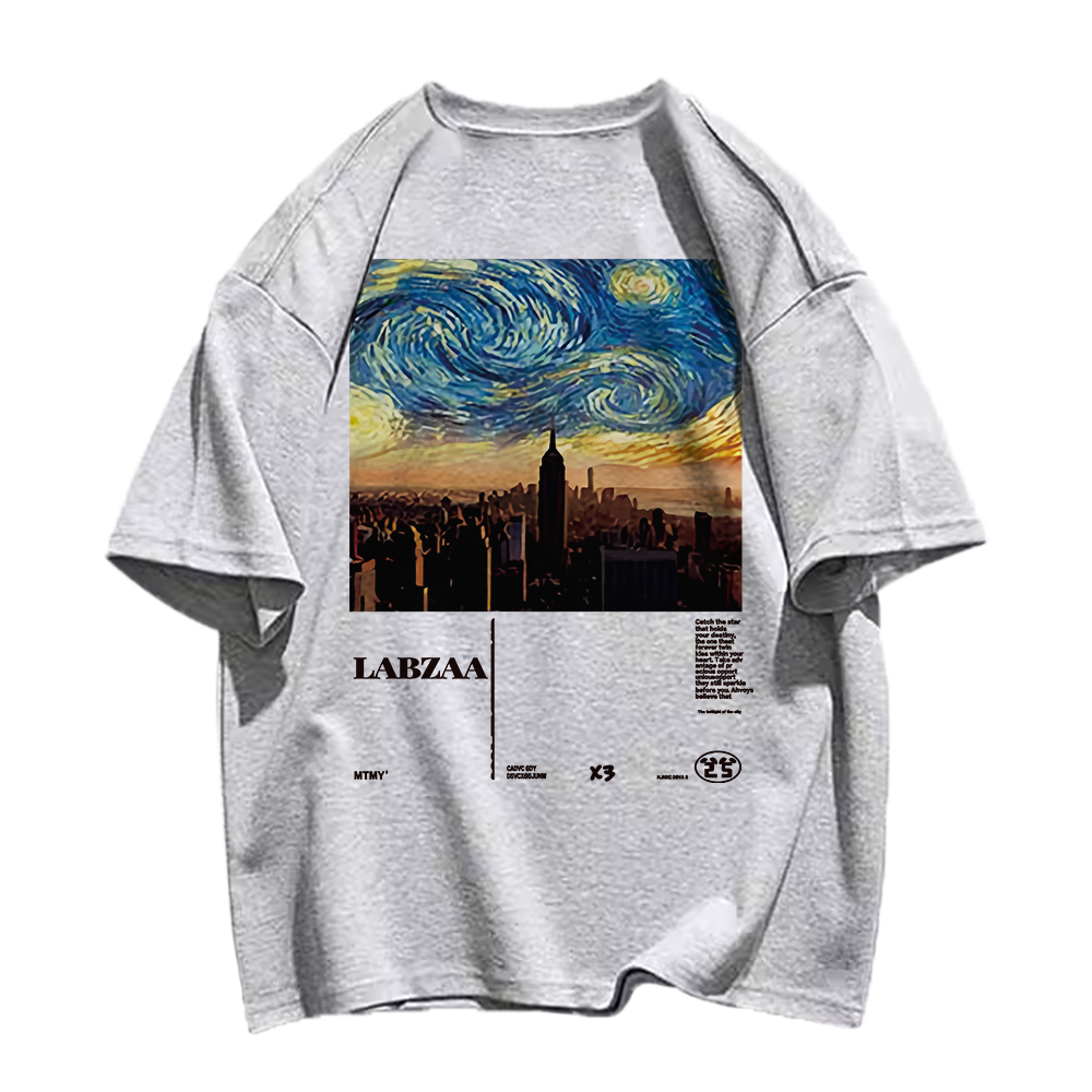 Modern Van Gogh Starry Sky T-Shirt