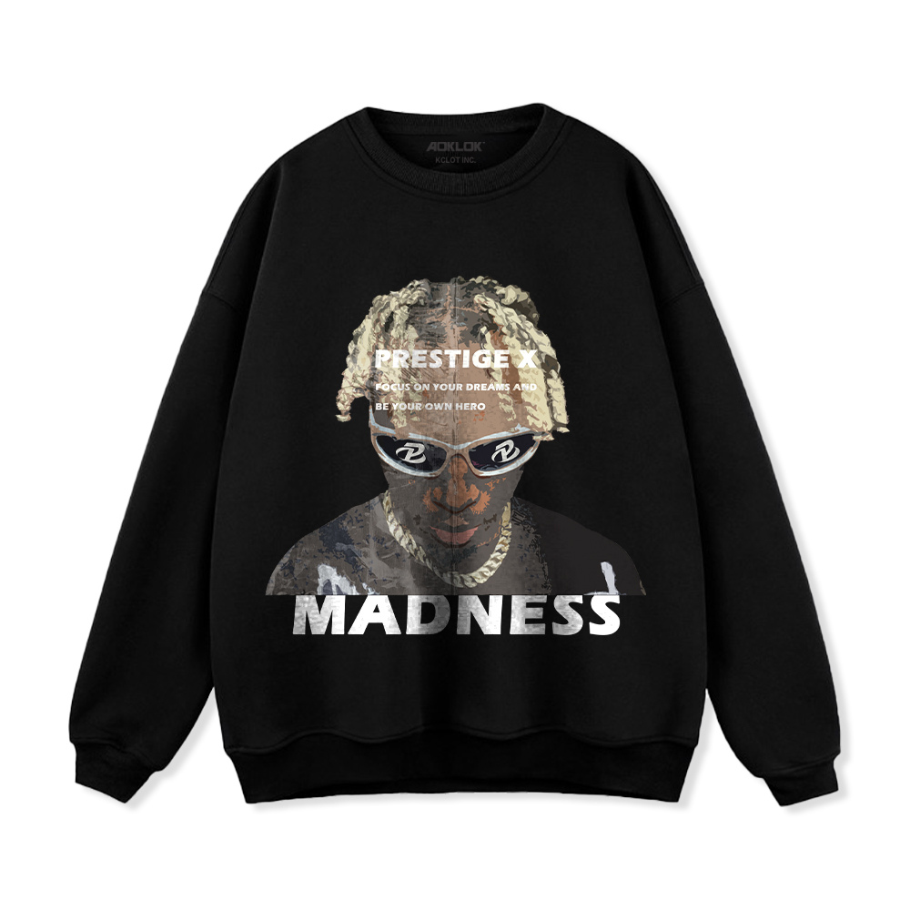 PM | American Crazy Rock Print Sweatshirt