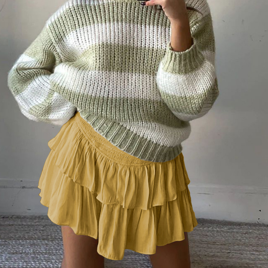 Women's American Pleated Slim Skirt