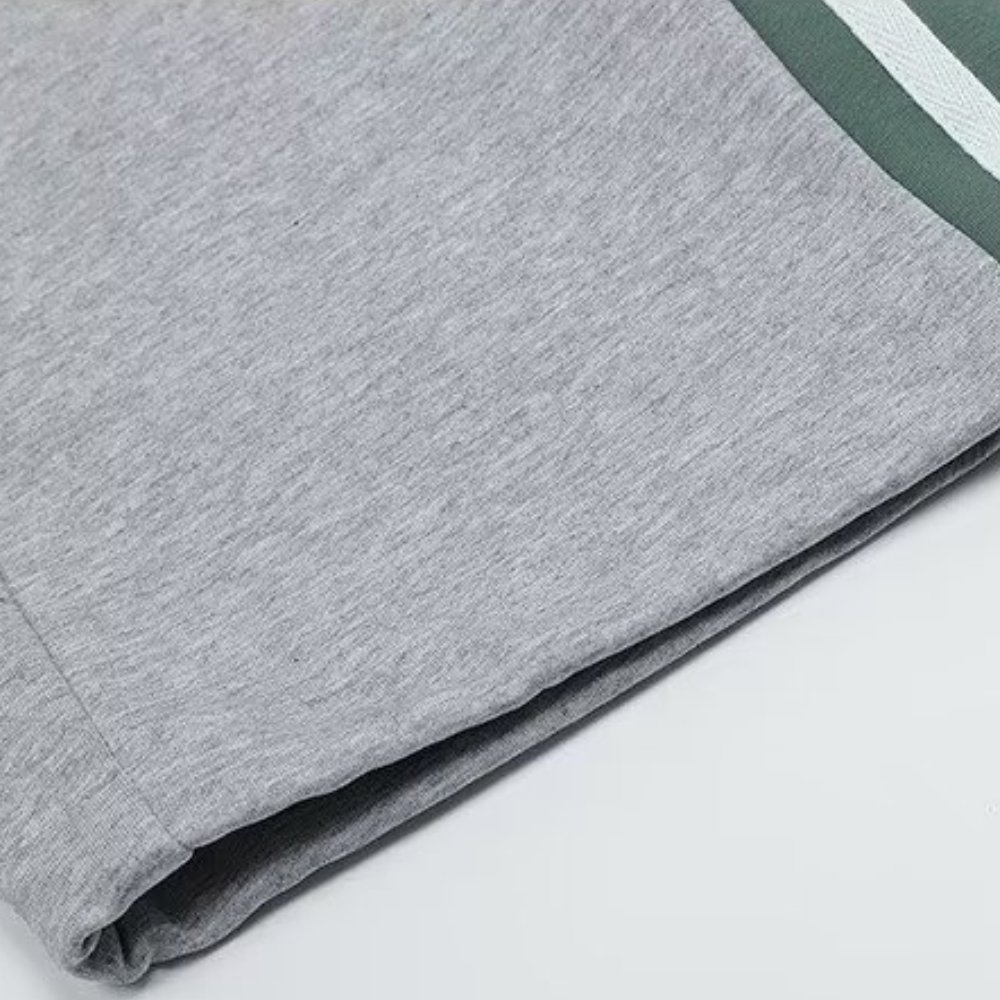 Alphabet Jacquard Pentagram Drawstring Sweatpants