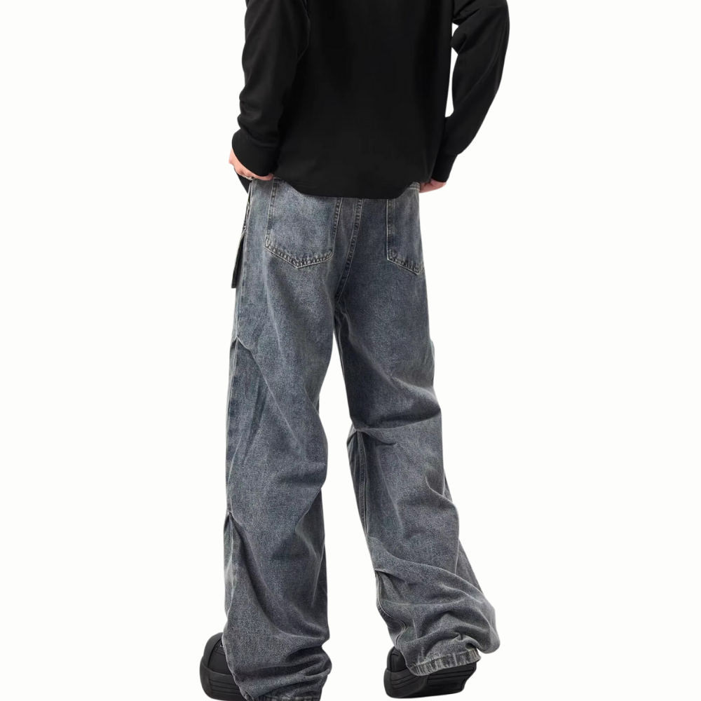 DF|Large Pockets Cargo Jeans