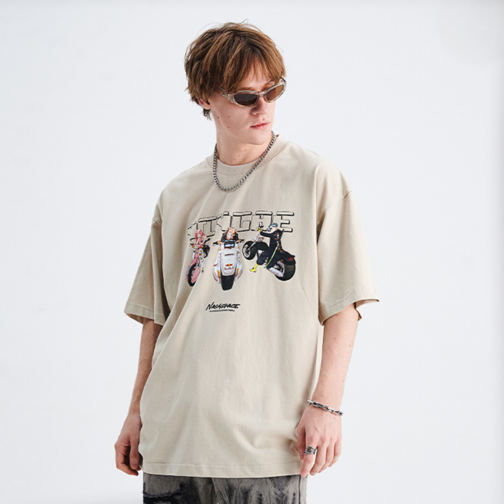Japanese Motorcycle Boy T-shirt