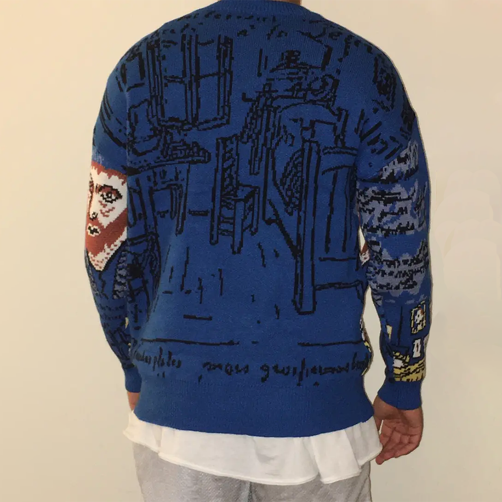 Japanese Full Graffiti Sweater