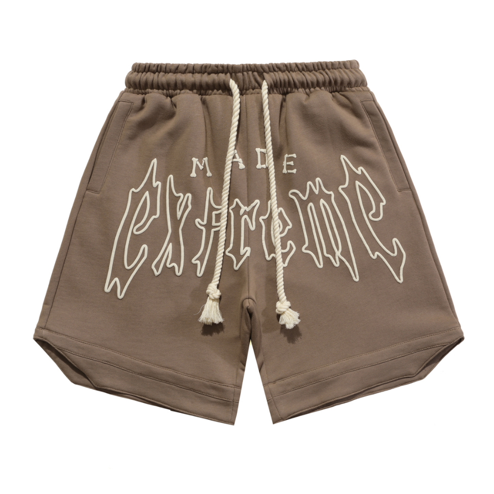Classic Solid Alphabet Track Shorts