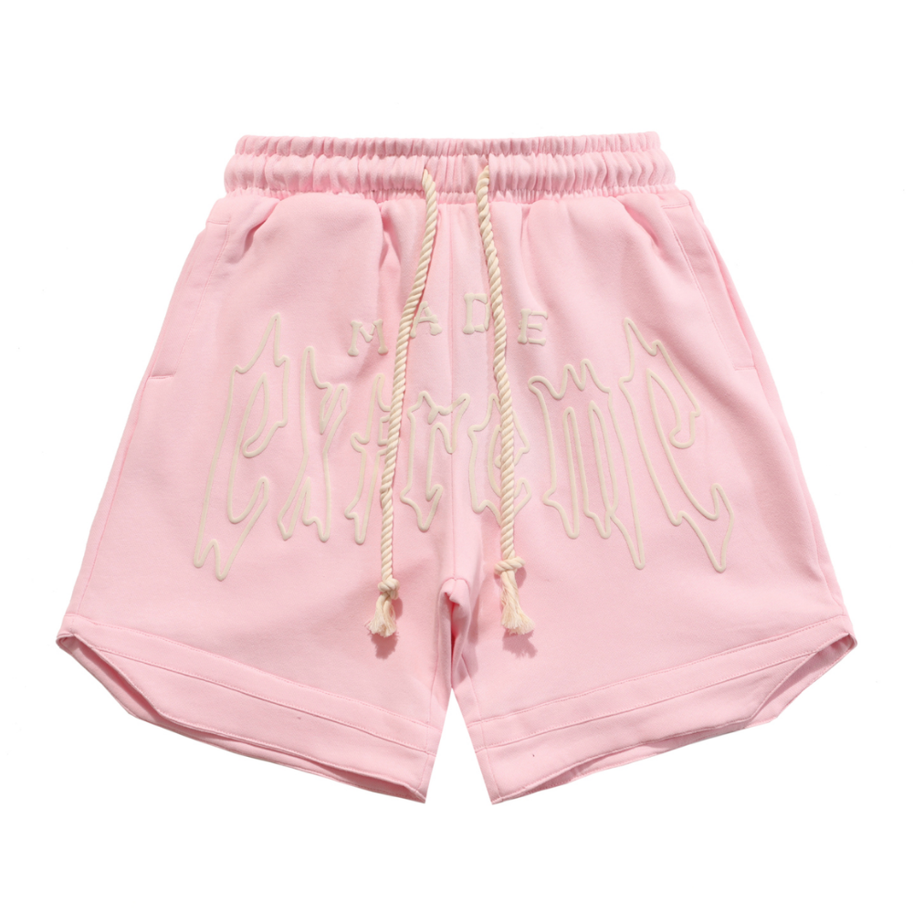 Classic Solid Alphabet Track Shorts