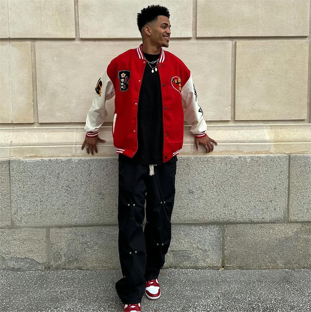 High Street Rivet Braided Rope Sweatpants