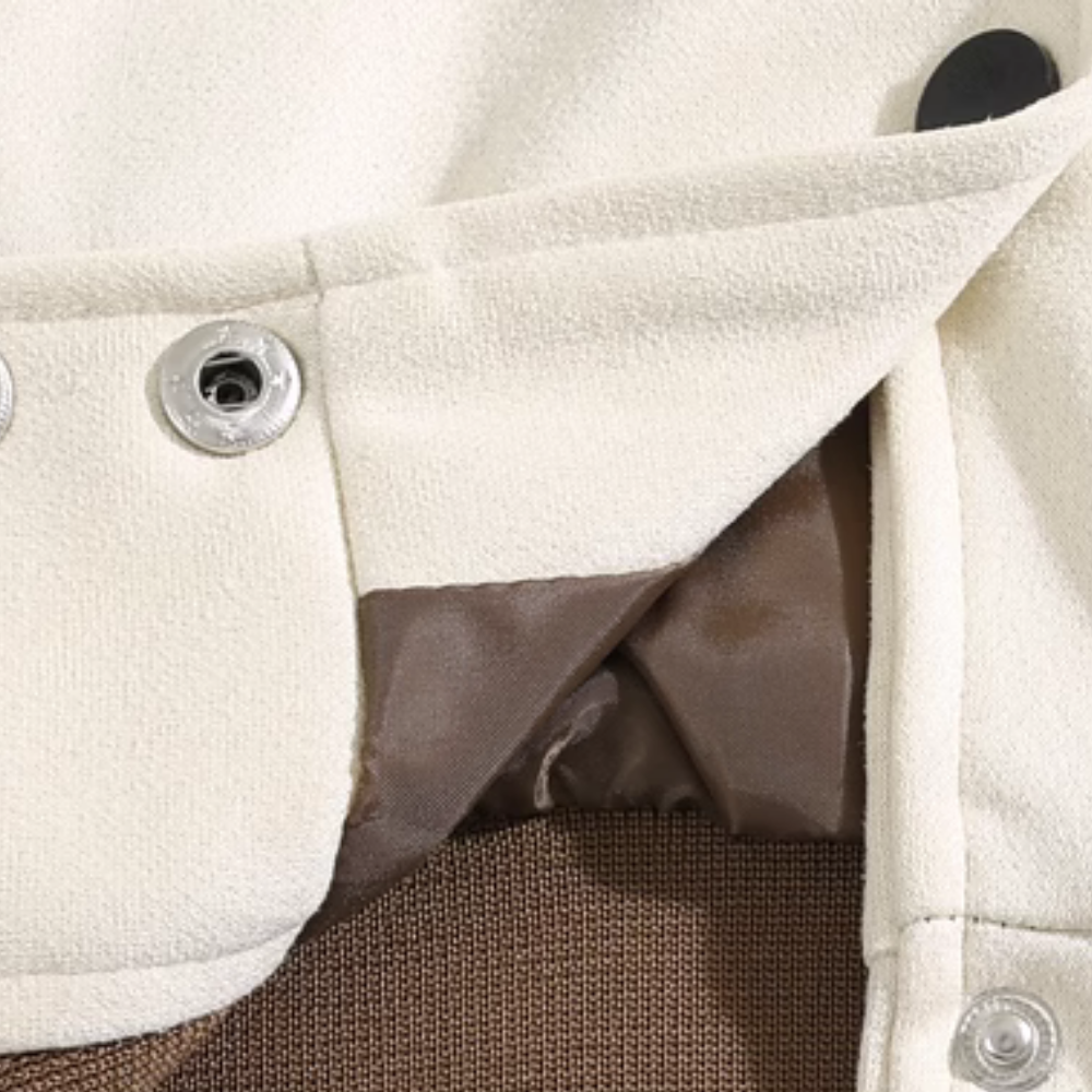 Vintage Towel Embroidered Suede Jacket