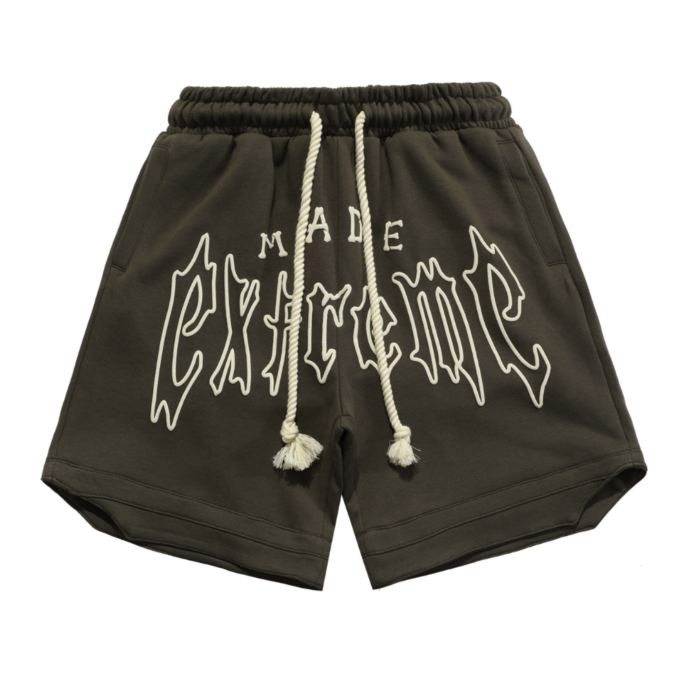 Classic Solid Alphabet Track Shorts