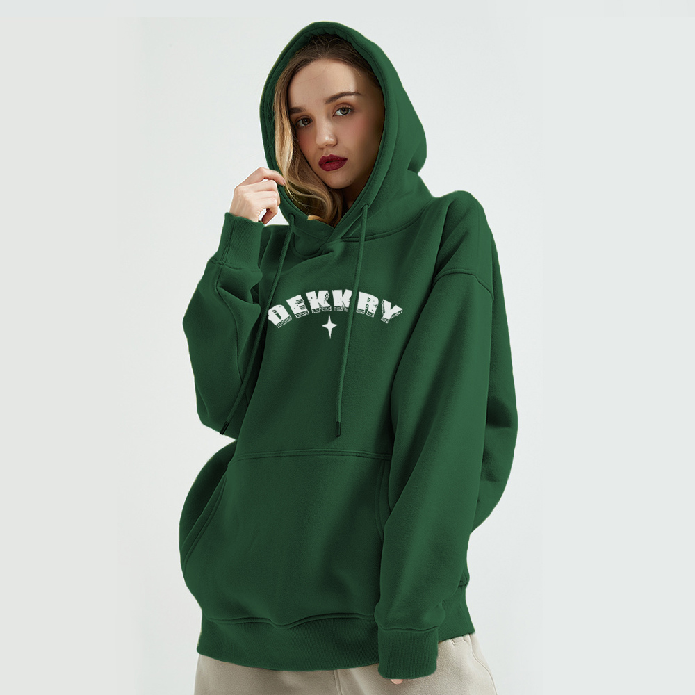 Vintage Loose Star Graphic Hoodie
