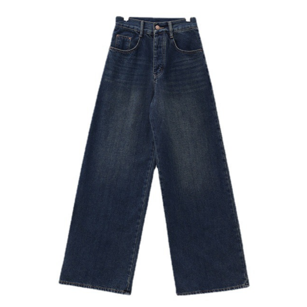 Women's Loose Solid Color Slim Fit Jeans