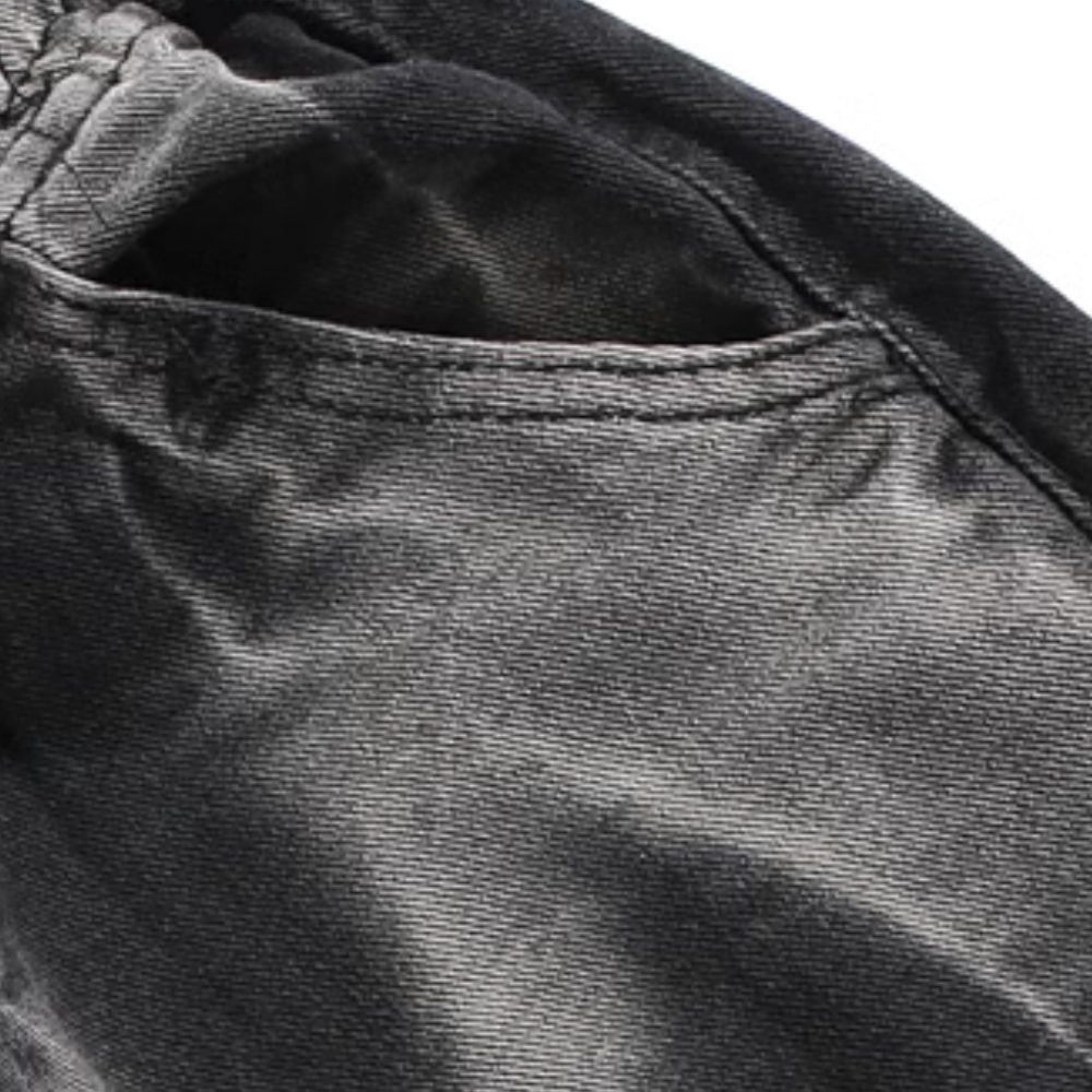 High Street Tie Dye Drawstring Jeans