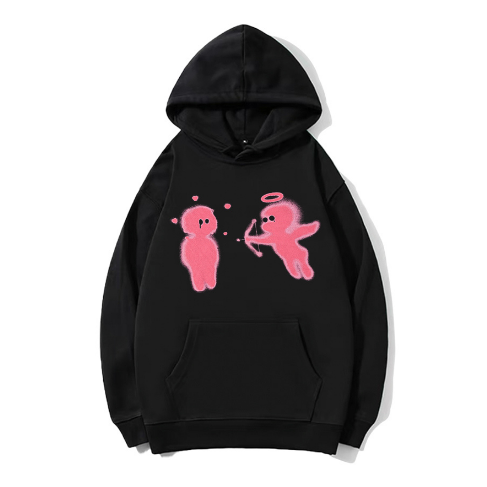 Casual Angels Shoot Demons Hoodie