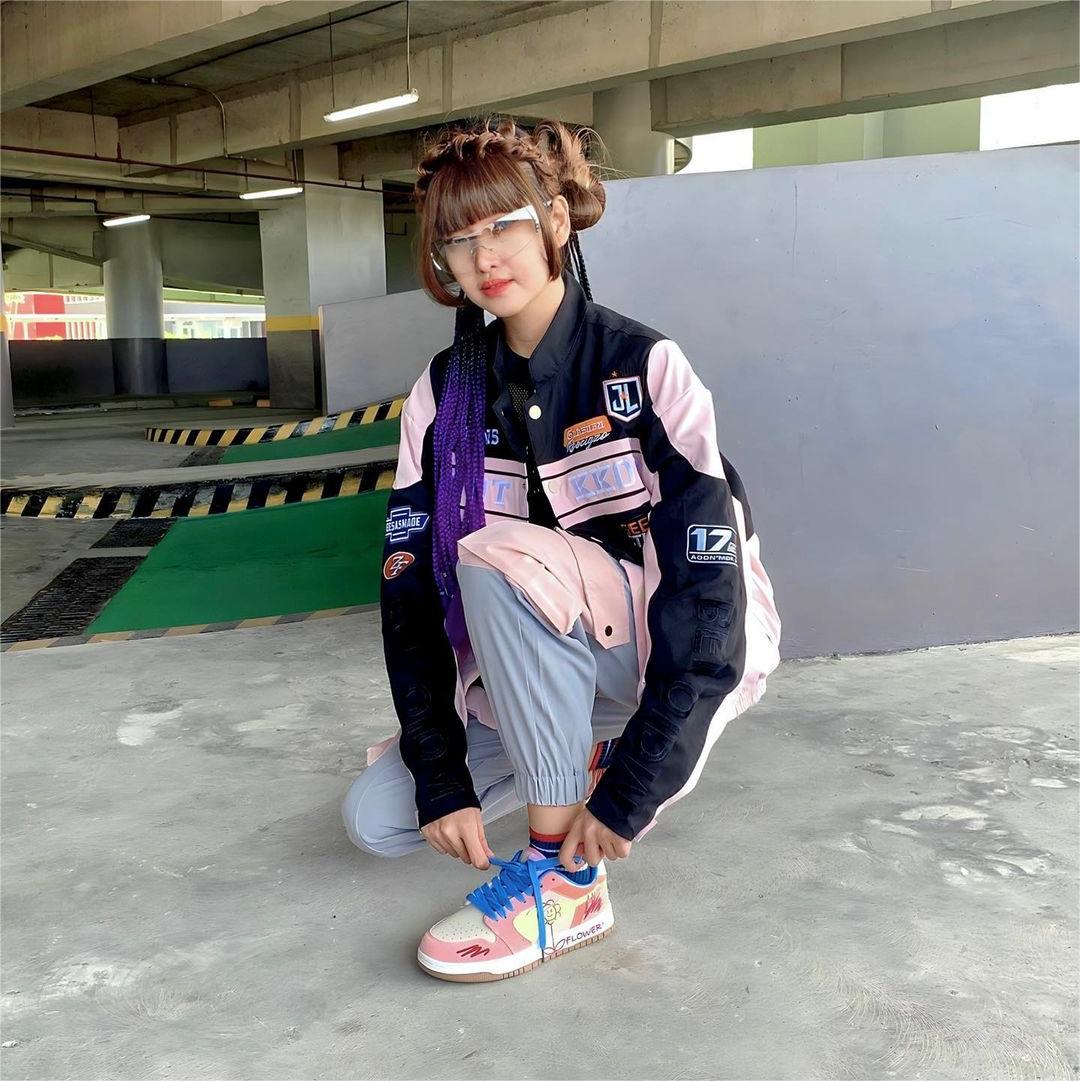 H-Block |Flower Totem Canvas Sneakers