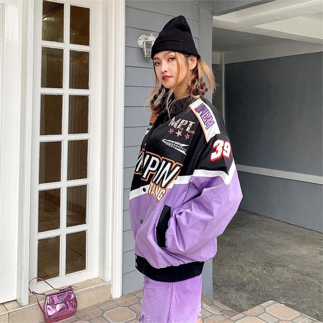 Urban High Street Motorcycle Style Jacket