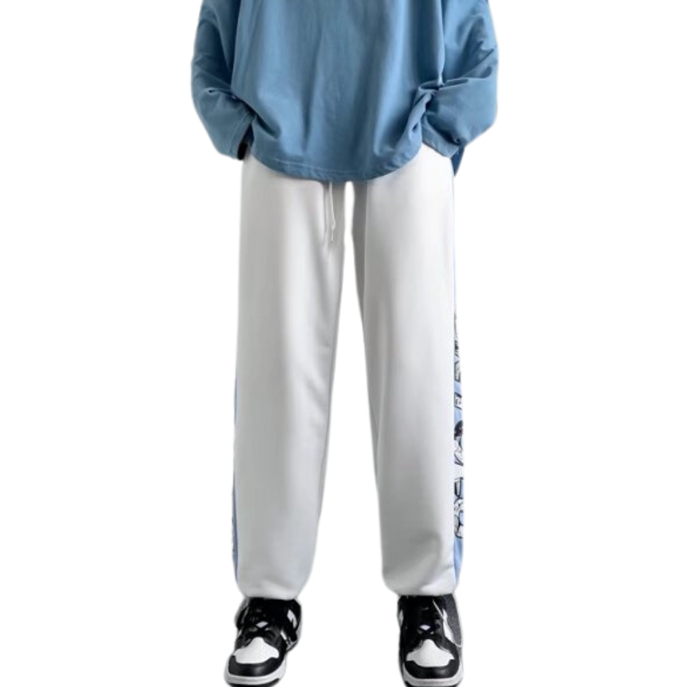 High Street Comics Monogram Track Pants