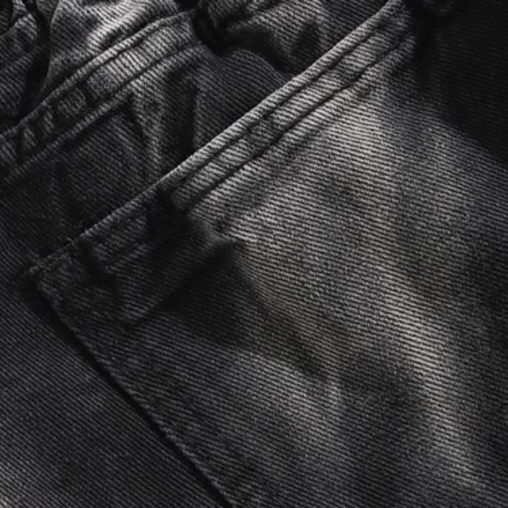 High Street Tie Dye Drawstring Jeans