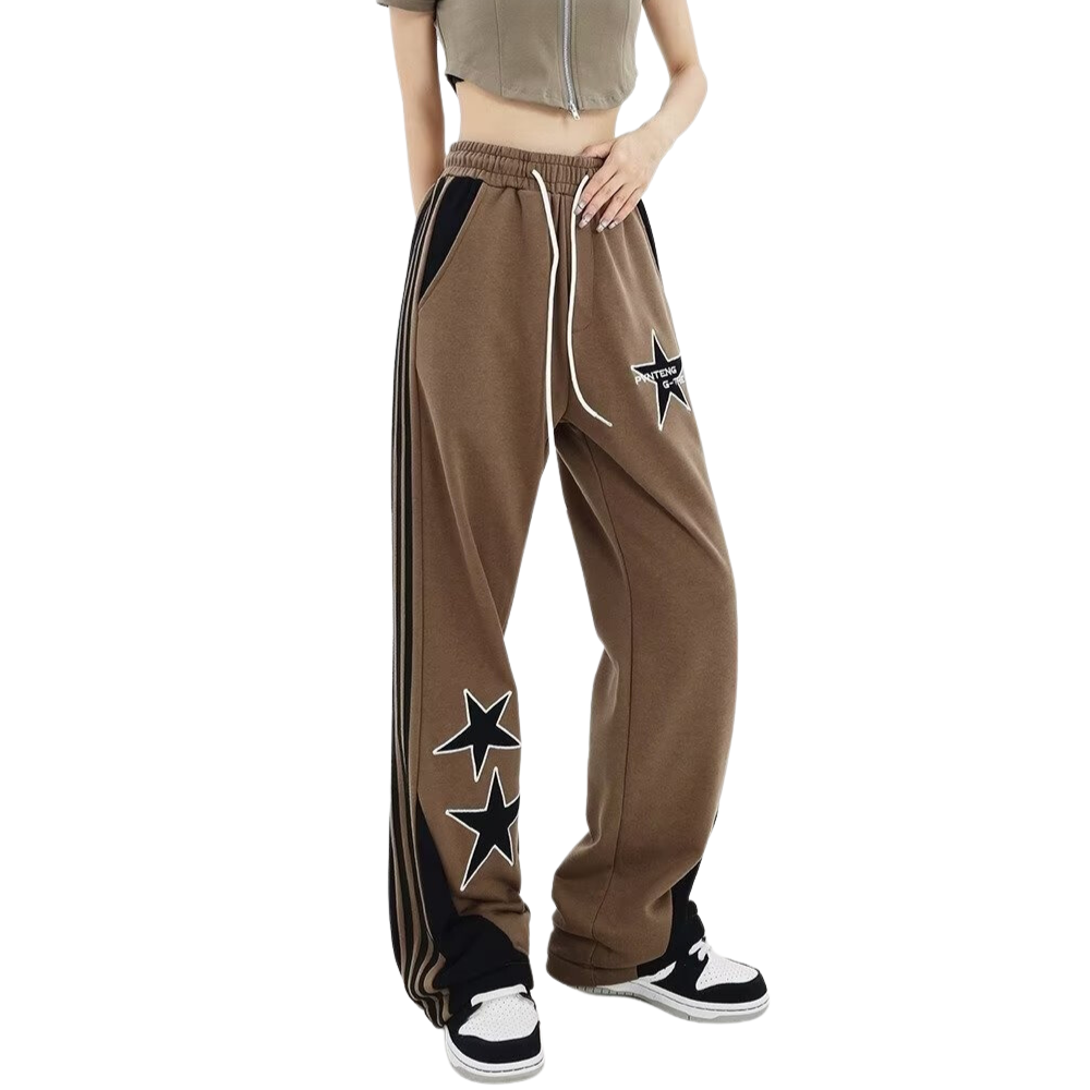 Retro Star Side Stripe Sweatpants