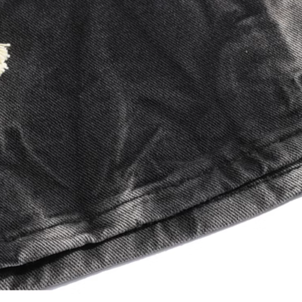 High Street Tie Dye Drawstring Jeans