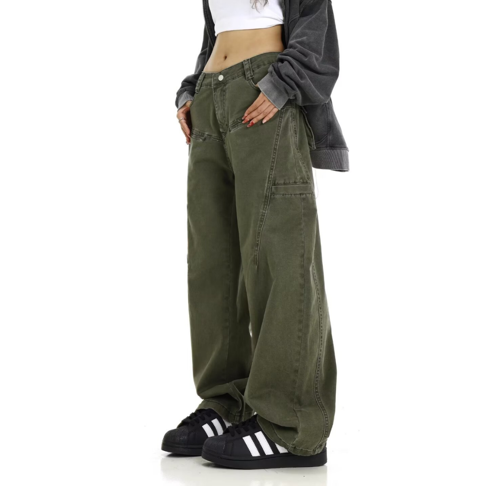 Women's Hot Girl Solid Color Jeans