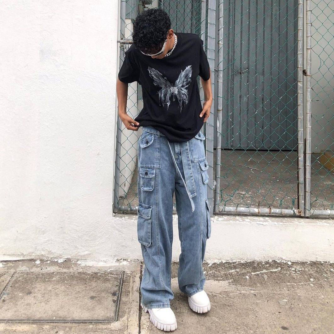 Urban High Street Butterfly Graphic T-shirt