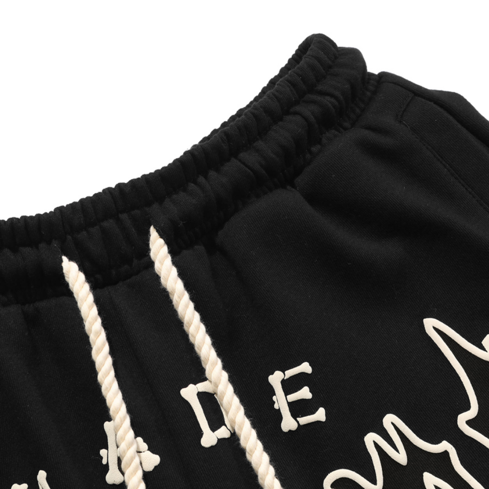 Classic Solid Alphabet Track Shorts