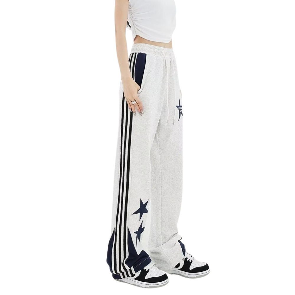 Retro Star Side Stripe Sweatpants