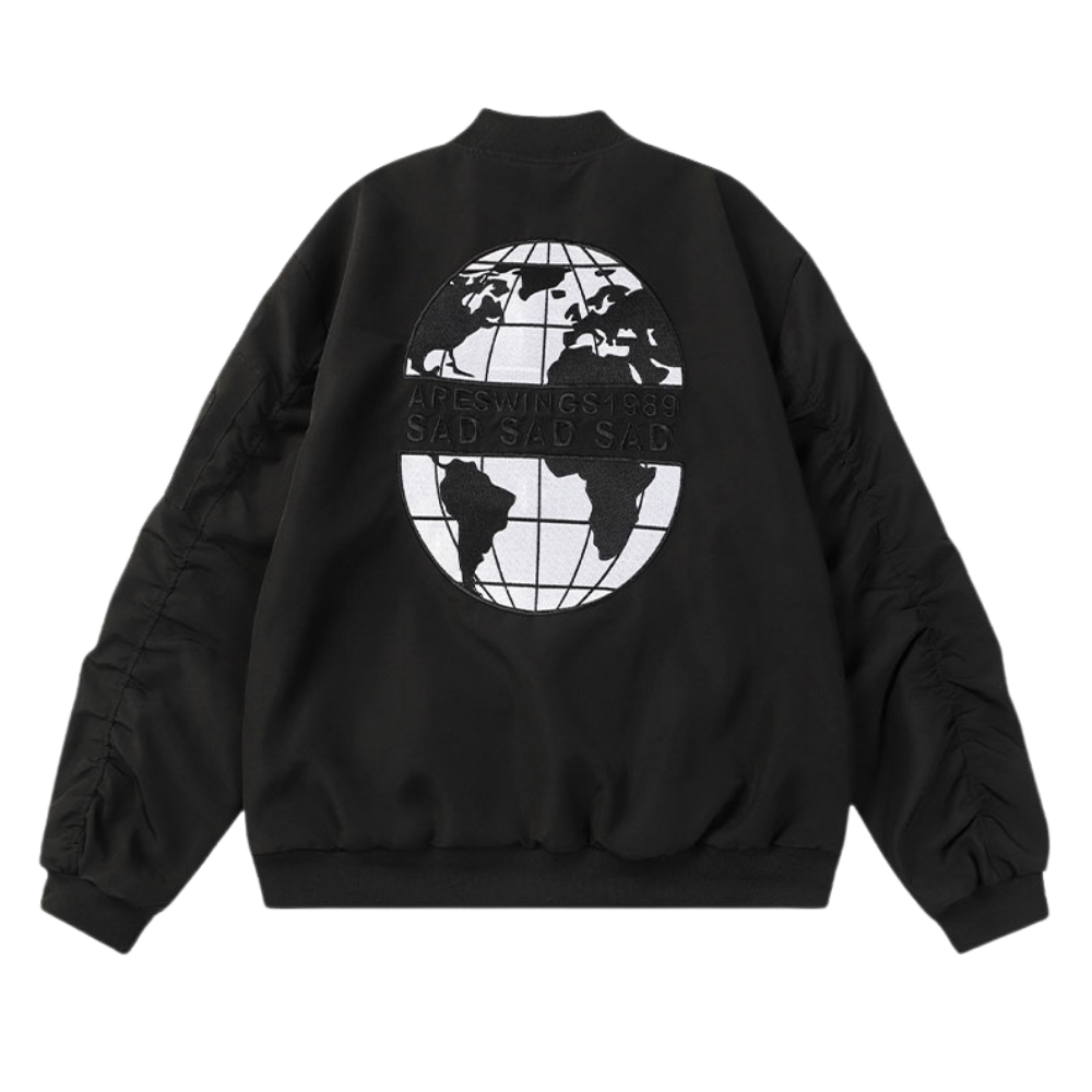 Planet Embroidered Retro Jacket