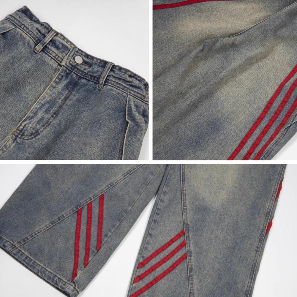 Vintage Side Stripe Jeans