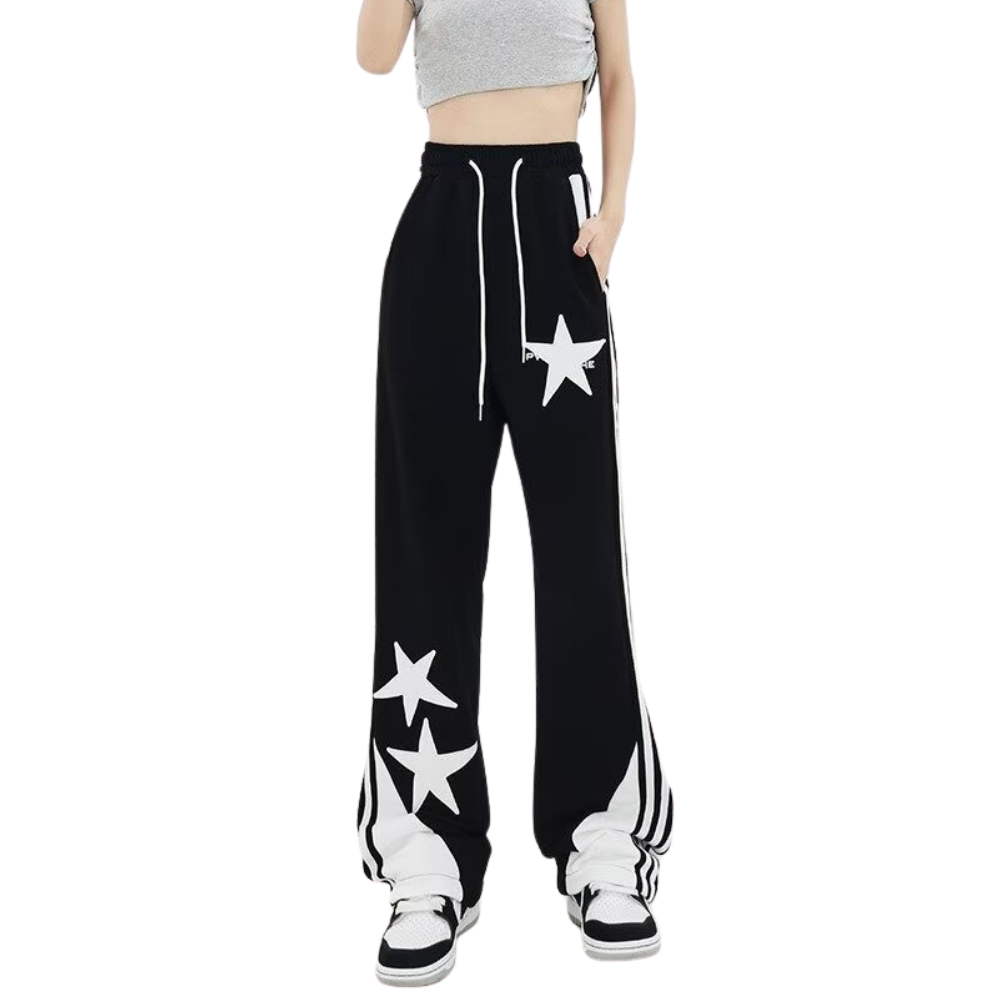 Retro Star Side Stripe Sweatpants