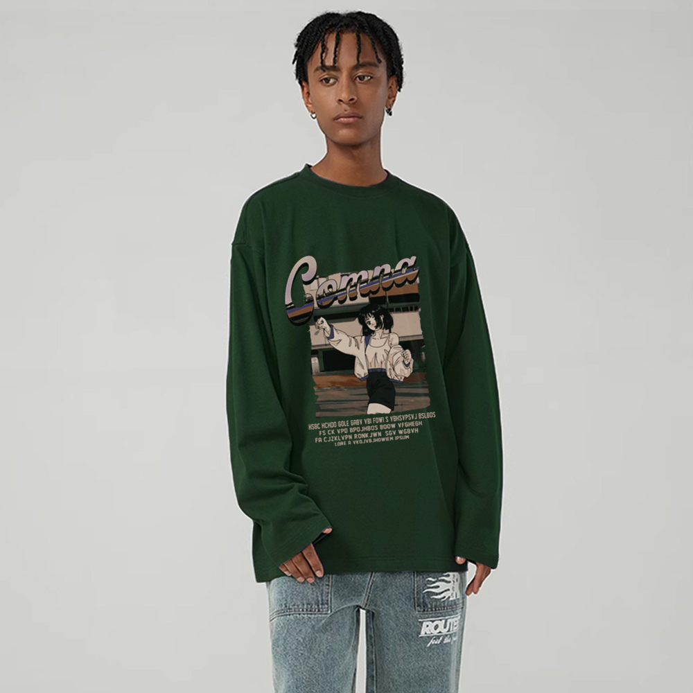 Urban ‘Japanese Girl’ Long Sleeve Shirt