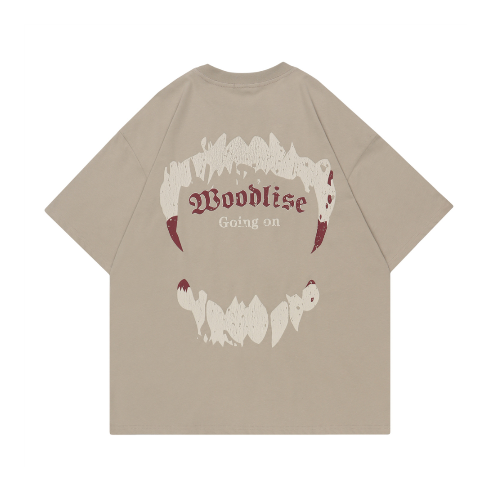 American Retro Gothic Alphabet T-Shirt