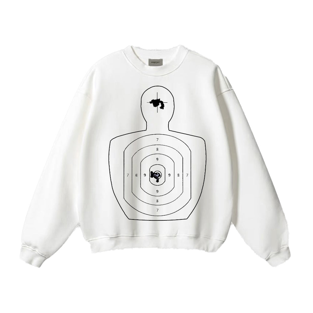 Art In War Target Sweatshirt
