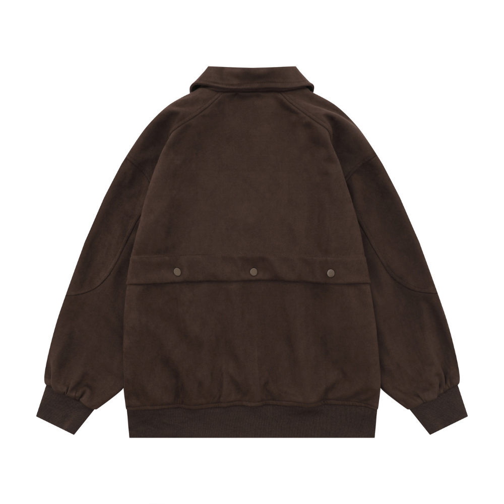 High Street Functional Zippered Pocket Jacket