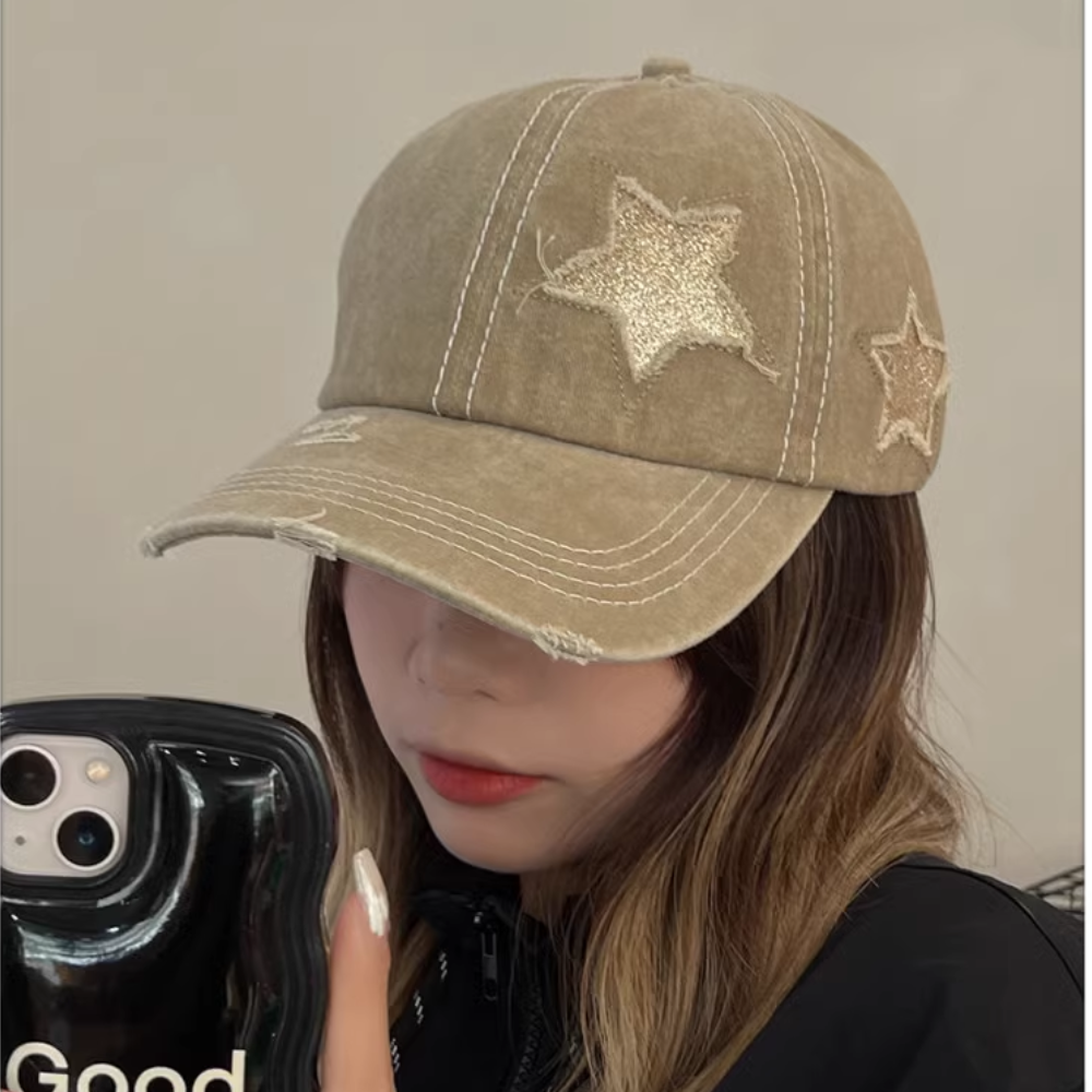 Retro Star Washed Hat