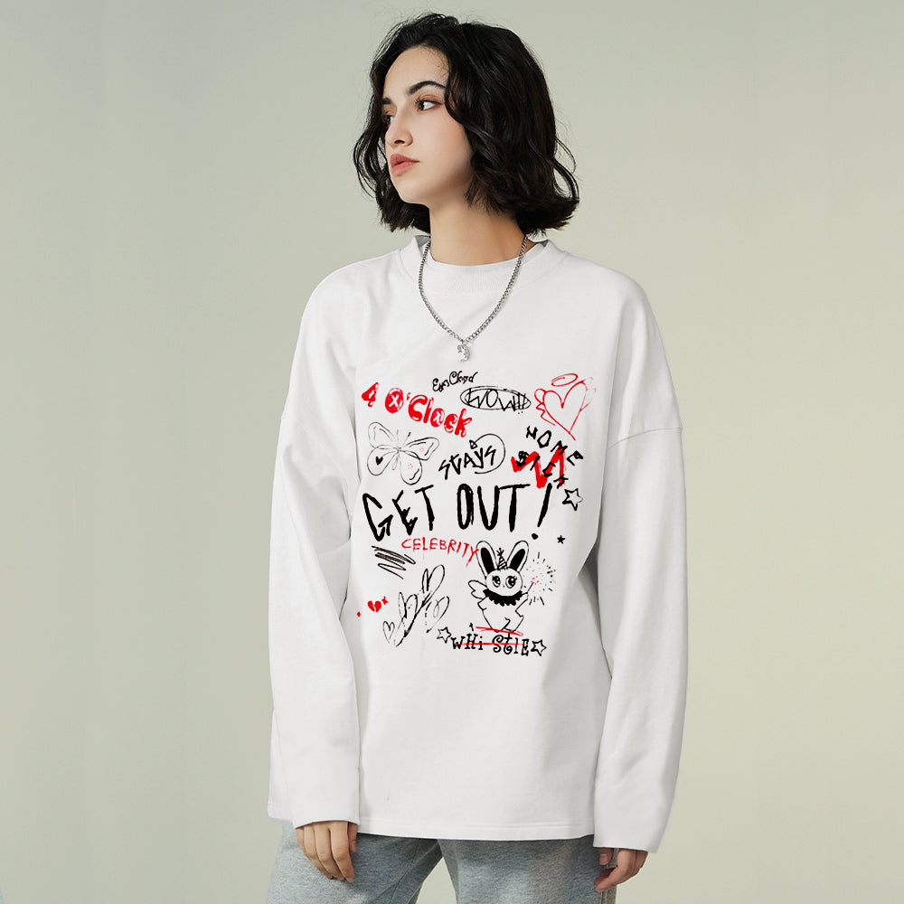 Street Graffiti Long Sleeve Shirt