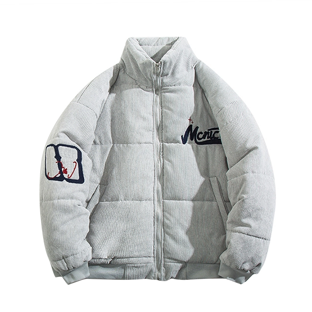 High Street Corduroy Thickened and Warm Coat