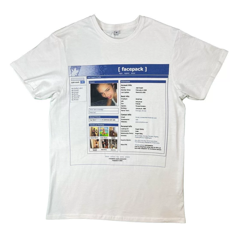 Unseen Echoes Facepack Tee