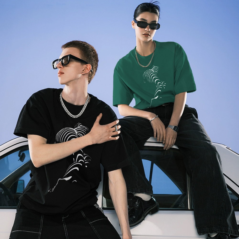 Abstract Graphic T-shirt