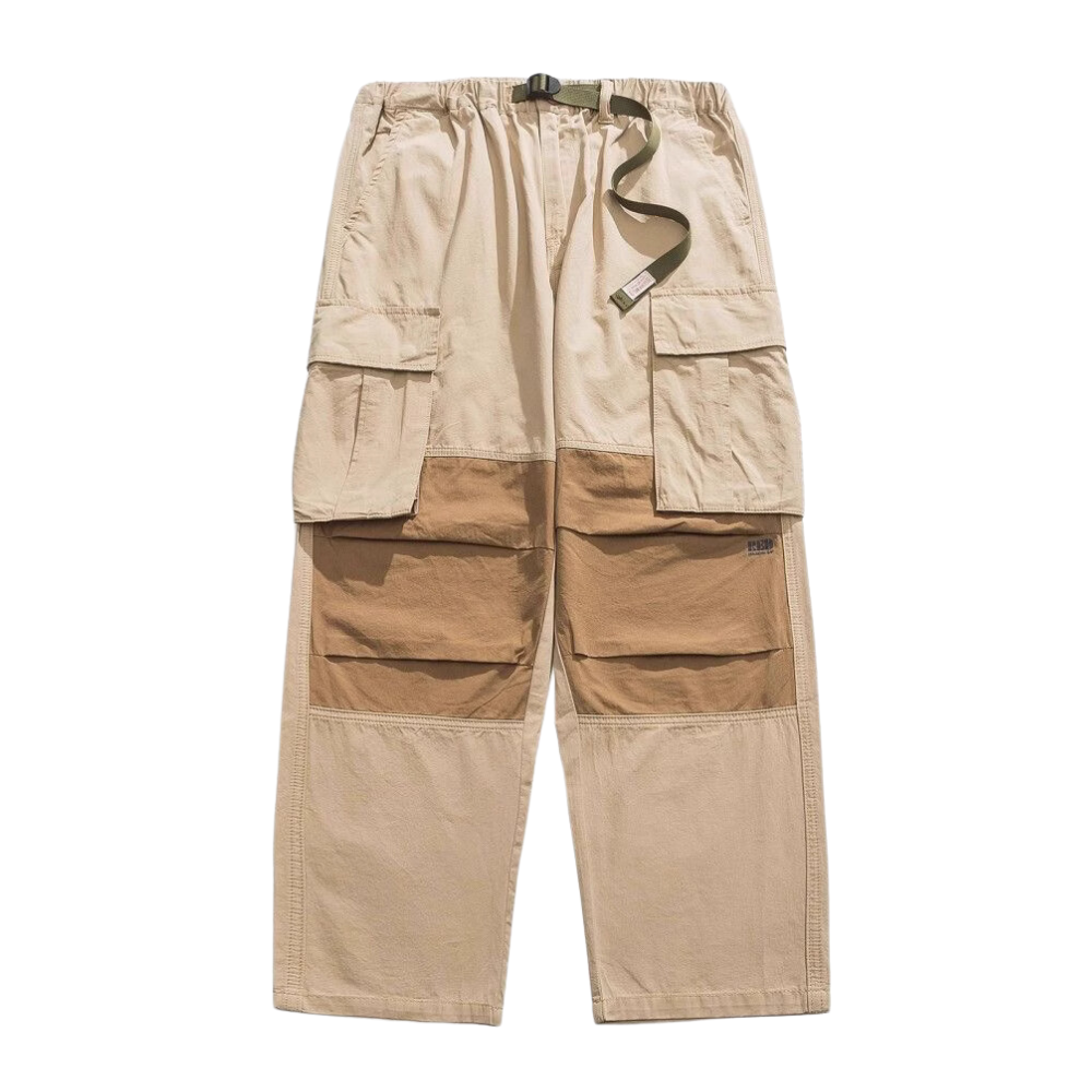 American High Street Color Block Cargo Pants
