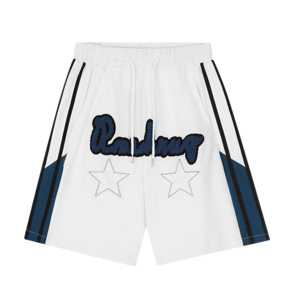 Classic Alphabet Jacquard Contrast Shorts