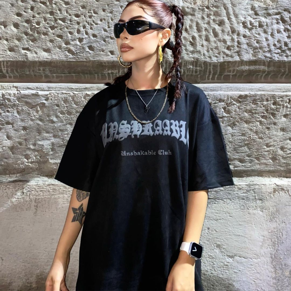 Vintage Skull Wing Suede T-Shirt